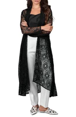 Medallion Lace Duster