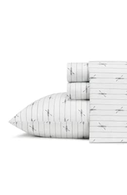 Downstream 200 Thread Count 100% Cotton Percale Sheet Set