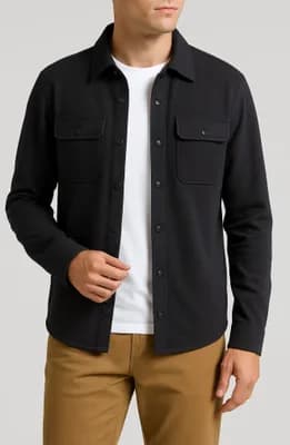 Roma Button Down Shirt Jacket