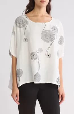 Printed Loose Top