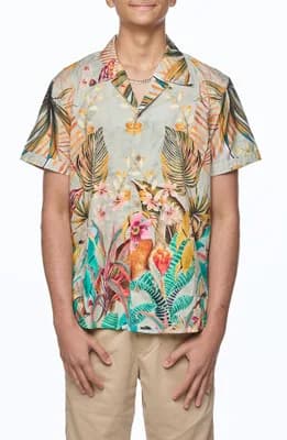 Printed Camp Shirt