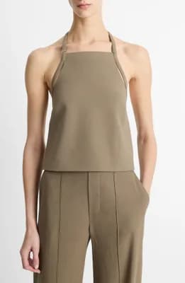 Apron Halter Top