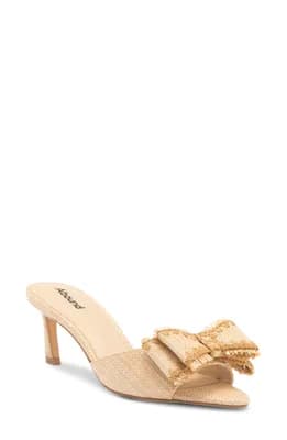 Janice Raffia Bow Sandal
