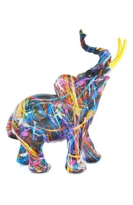 Abstract Elephant Sculpture