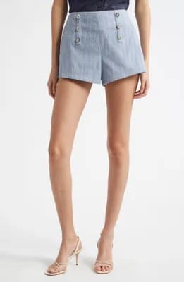 Samira Front Button Shorts