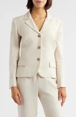 The Smart Linen Blend Blazer