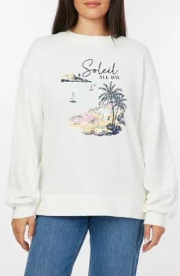 Millie Beach Terry Sweatshirt