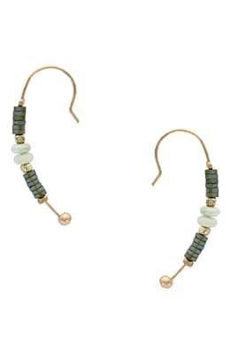 Beaded Drop Earrings