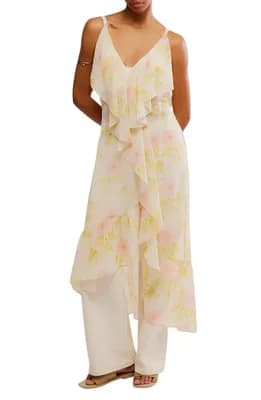 Sunfaded Floral Maxi Tunic