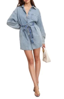 Weightless Denim Romper