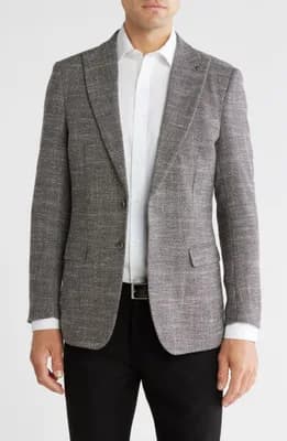 Solid Slim Fit Blazer