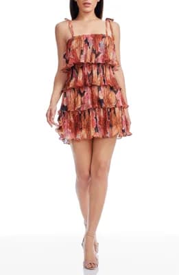 Pixie Tiered Minidress