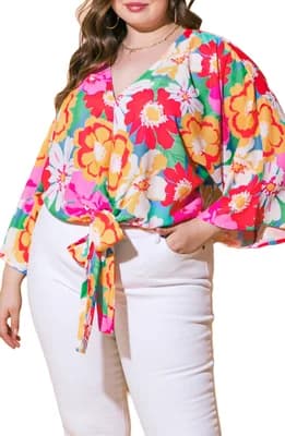 Print Woven Top
