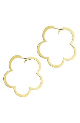 Clover Hoop Earrings