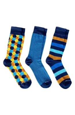 Assorted 3-Pack Crew Socks