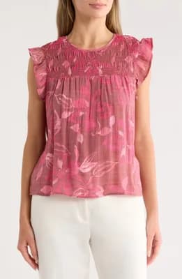 Flutter Sleeve Top