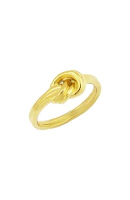Knotted Band Ring