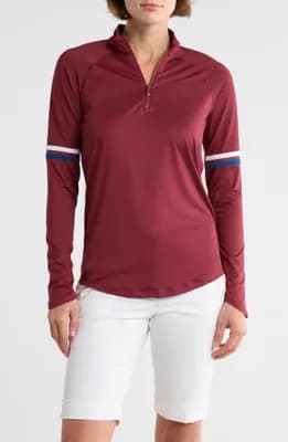 Quarter Zip Polo