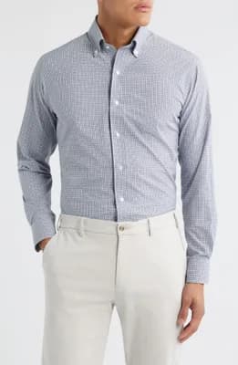 Crown Crafted Performance Poplin Button-Down Shirt
