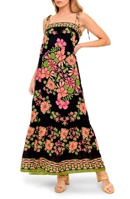 Tie Strap Maxi Dress