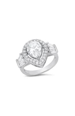 Pear Shape Engagement Ring