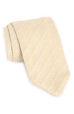 Stanley Solid Knit Tie
