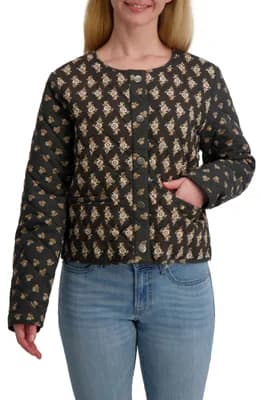 Diamond Quilted Jacket