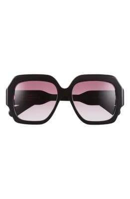 56mm Rectangular Sunglasses