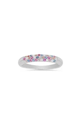 Cubic Zirconia Pavé Ring