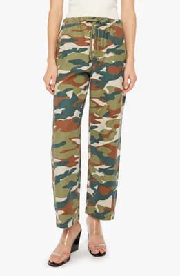 The Drawn Half Pipe Cotton Drawstring Pants