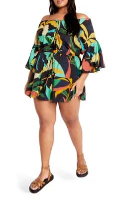 Harlow Flutter Sleeve Playsuit
