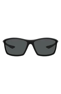 63mm Polarized Rectangular Sunglasses