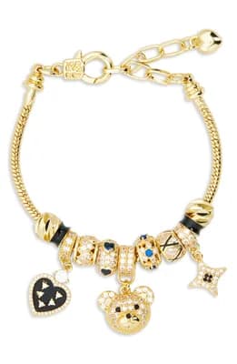 Bear Heart Charm Bracelet