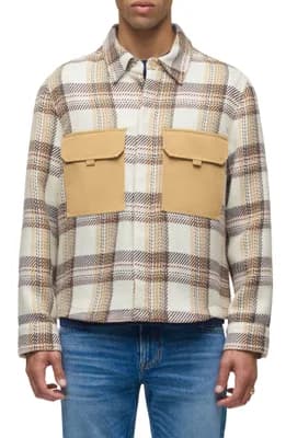 Plaid Shirt Jacket