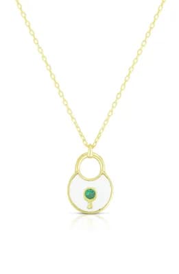 Lock Pendant Necklace