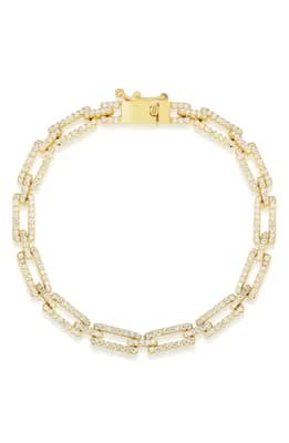 CZ Chain Link Bracelet