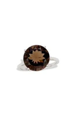 Semiprecious Stone Solitaire Ring