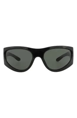 63mm Wrap Sunglasses