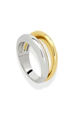 Kyle Two-Tone Open Ring