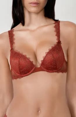Allusion Metallic Underwire Bra
