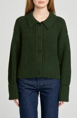 Bea Collared Cardigan