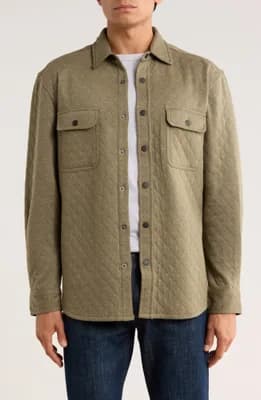 Quilted Shirt Jacket