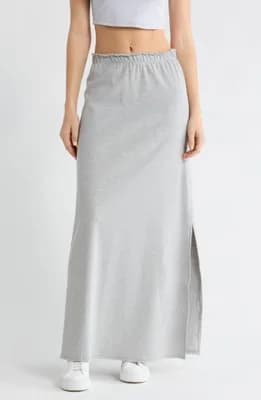 Ruffle Maxi Skirt