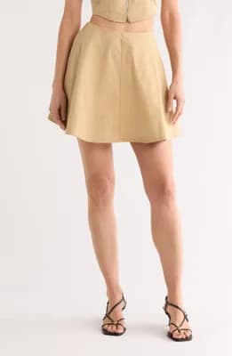 Ella Flared Miniskirt