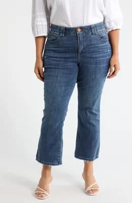 Crop Flare Jeans