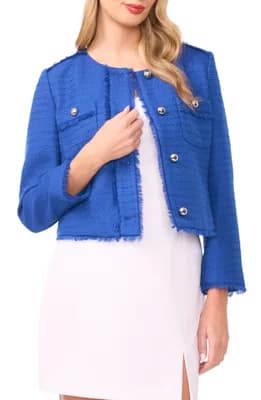 Crop Tweed Jacket
