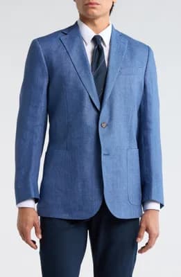 Linen Two-Button Sport Coat