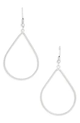 Open Teardrop Earrings