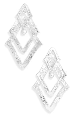Triangle Drop Earrings