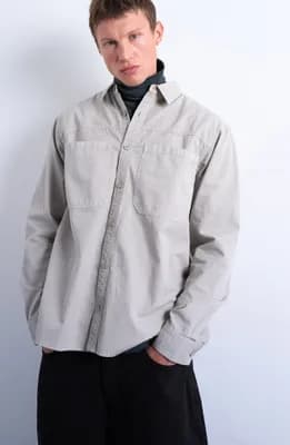 Regular Fit Ripstop Overshirt